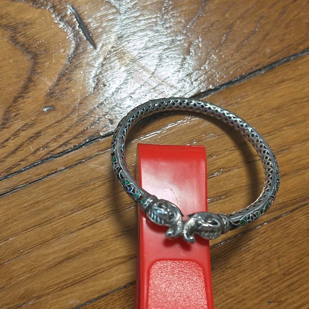 Vintage Meenakari Bangle - Picture 7 of 8